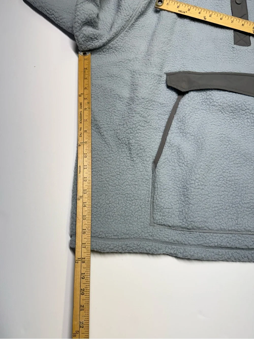 Carhartt  Fleece Pullover Sweatshirt OJ4991 Men’s Size 3XL Relaxed Fit blue NWT